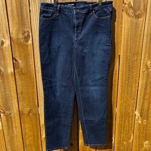 TALBOTS Ladies Slim Ankle Jeans, SZ 14!